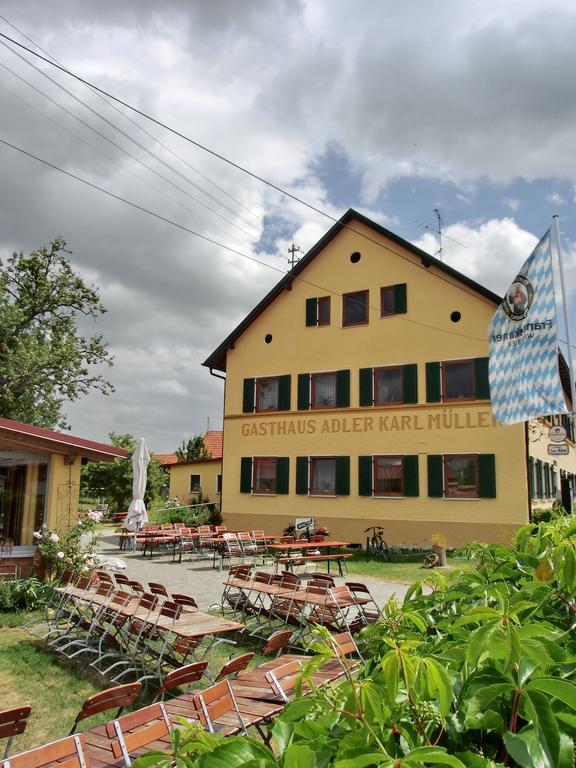 Landhotel Zum Adler Oberbechingen Kültér fotó